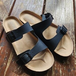Cat & Jack Black Kids Sandals